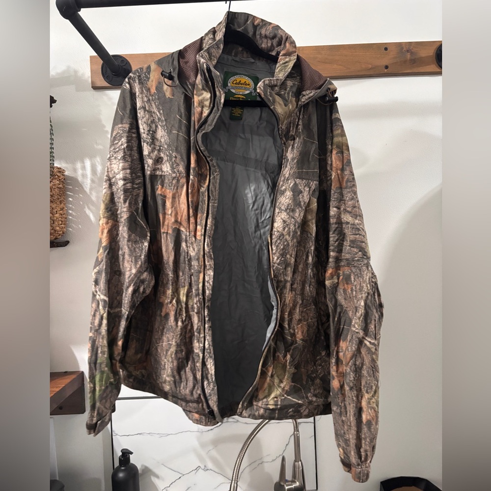Cabela's Men's Forest Camo Dry Plus Jacket